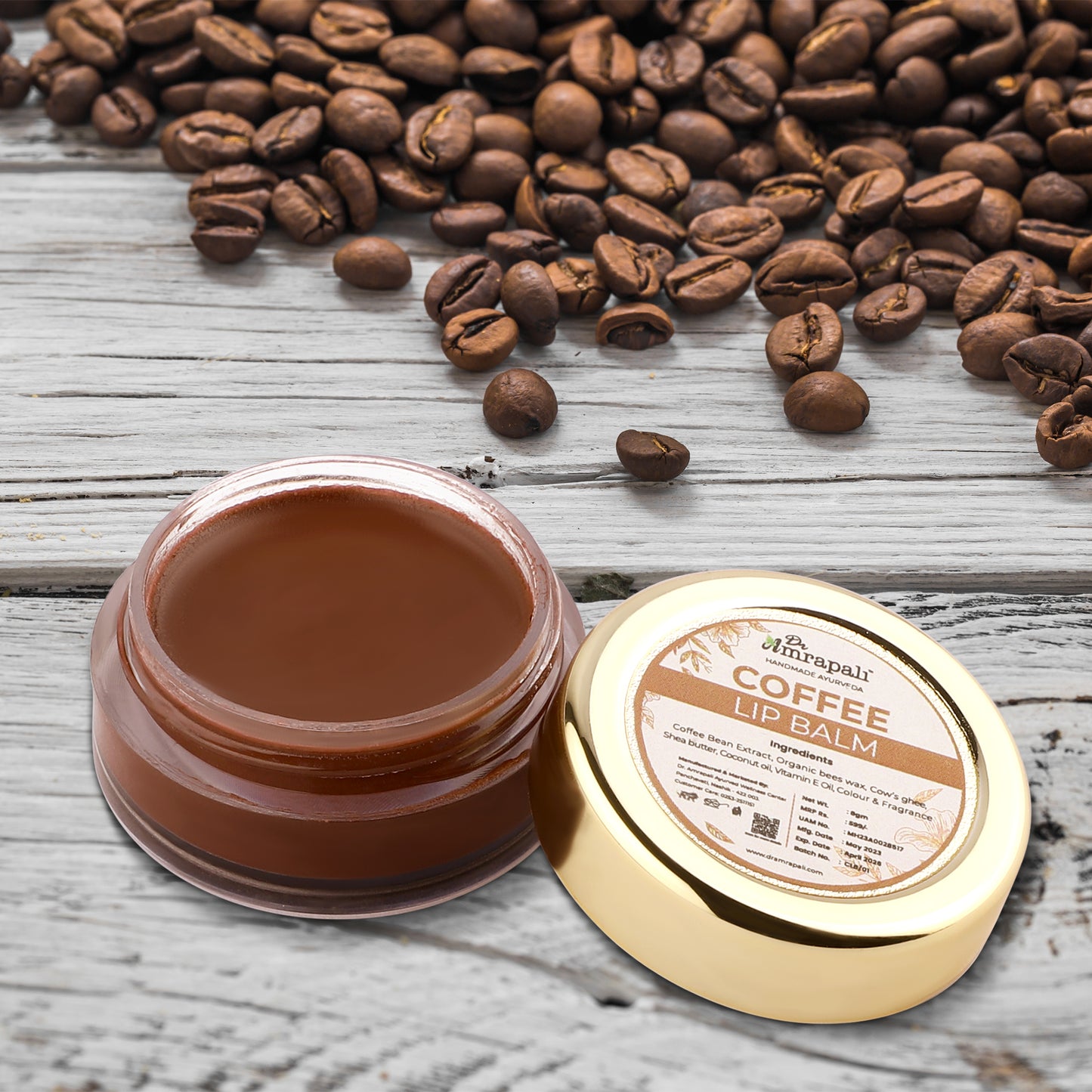 Coffee Lip Balm – Nourishing, Tinted, and Natural