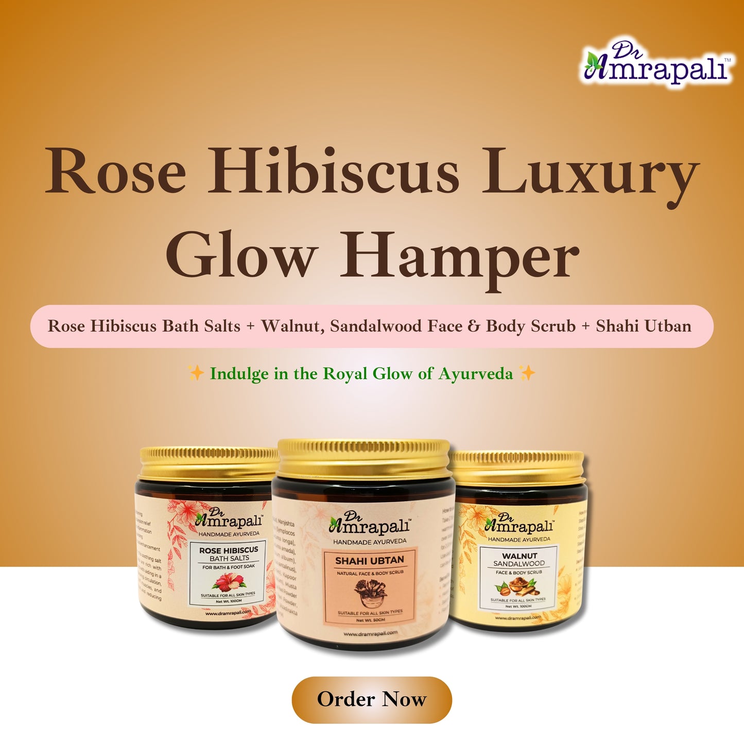 Rose Hibiscus Luxury Glow Hamper