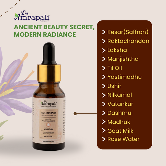 Kumkumadi Serum– Ayurvedic Face Serum for Glowing Skin