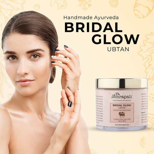 Bridal Glow Ubtan – Natural Face & Body Scrub By Dr. Amrapali | Handmade Ayurveda