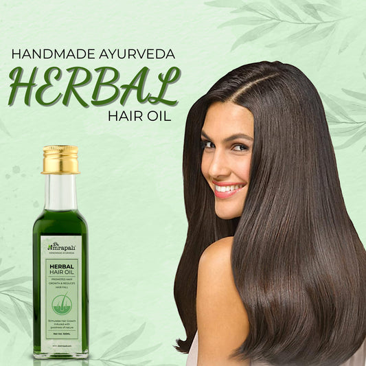Herbal Hair Oil – Handmade Ayurveda for Stronger, Longer, Healthier Hair