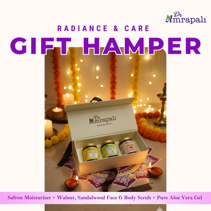 Radiance & Care Gift Hamper (Moisturizer • Herbal Scrub • Aloe Vera Gel)