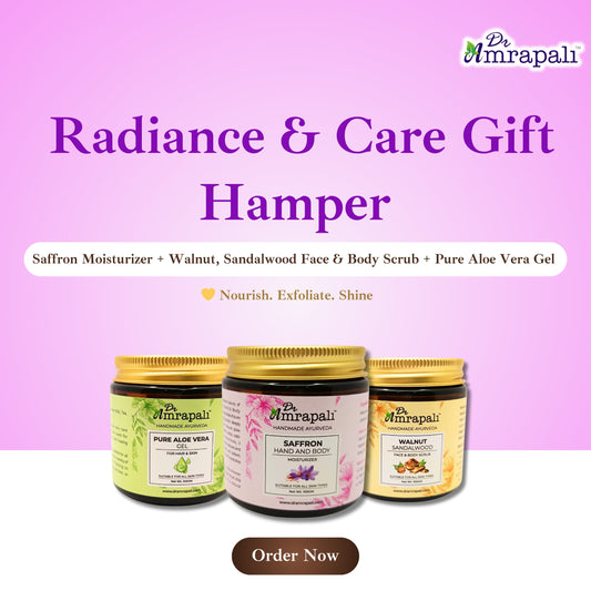 Radiance & Care Gift Hamper (Moisturizer • Herbal Scrub • Aloe Vera Gel)
