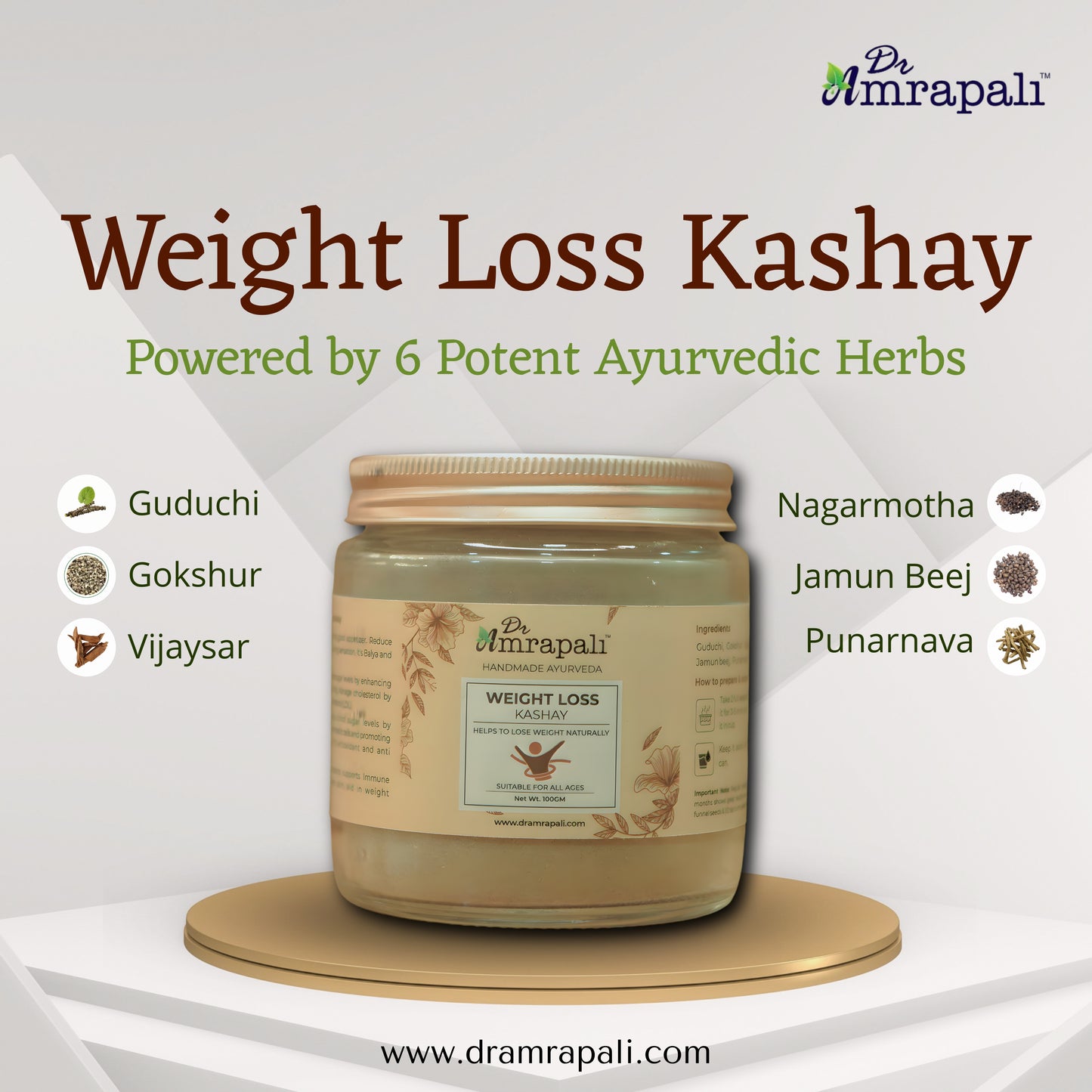 Weight Loss Kashay — Ayurvedic Fat-Burn Kadha